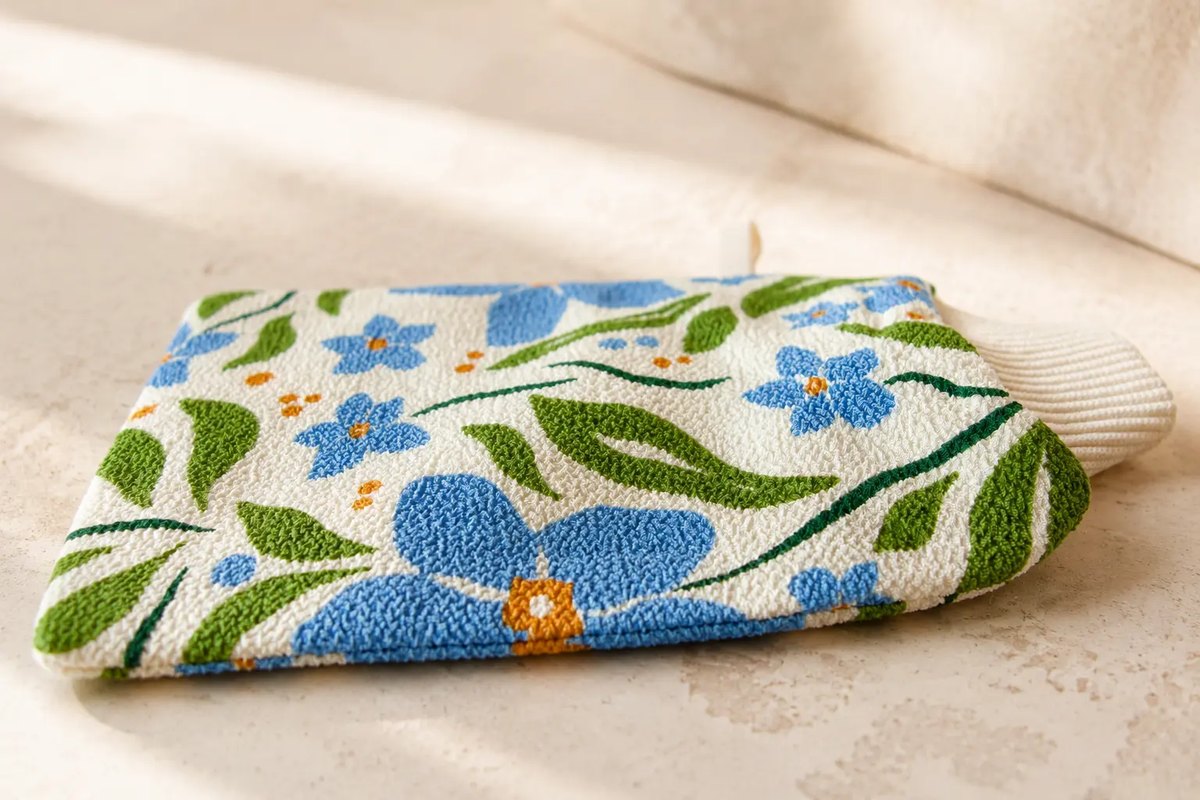 Blue Garden print